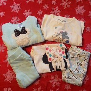 Lot of 5 Minnie mouse 3t little girls clothes